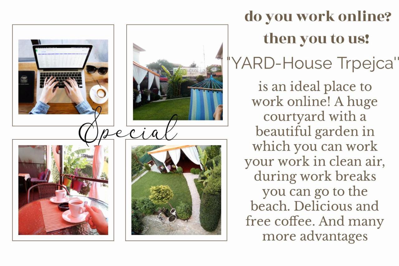 מלון אוהריד Yard House Trpejca מראה חיצוני תמונה